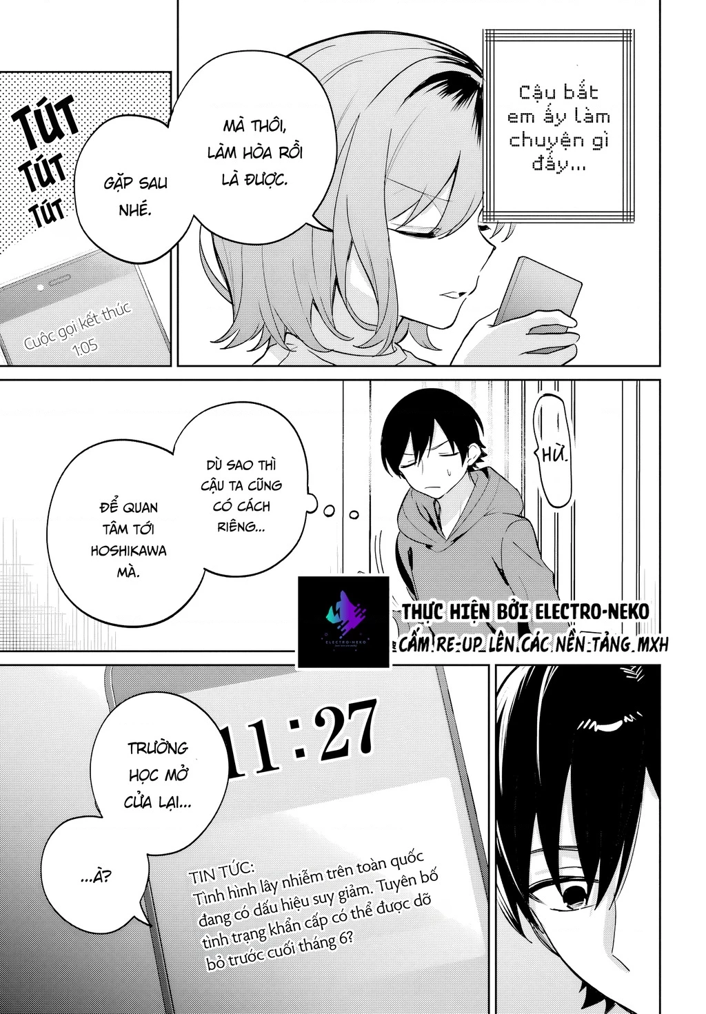 Tôi Sống Chung Với Cô Gái Đẹp Nhất Trường Trong Thời Buổi Học Online Chapter 20 - 9