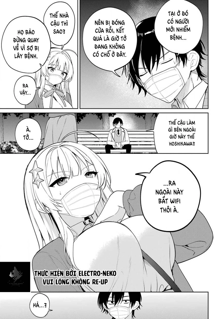 Tôi Sống Chung Với Cô Gái Đẹp Nhất Trường Trong Thời Buổi Học Online Chapter 1 - 23