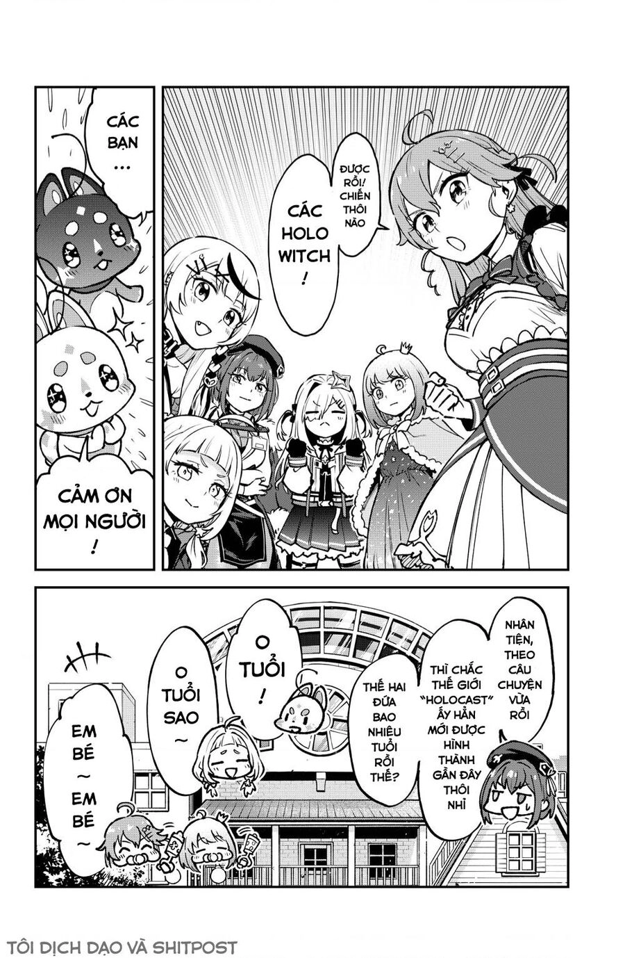 Ma Pháp Thiếu Nữ Holo Witches Chapter 3 - 4