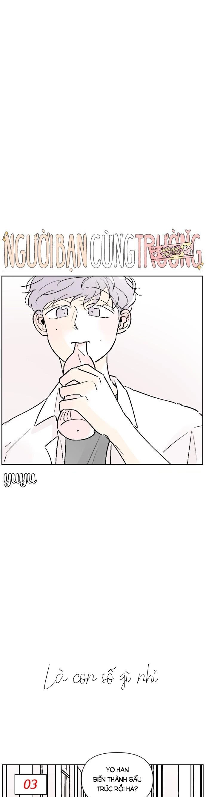 Người Bạn Cùng Trường Chapter 20 - 1