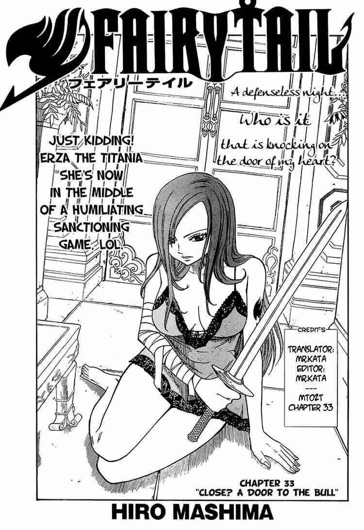 Fairy Tail Chapter 33 - 1