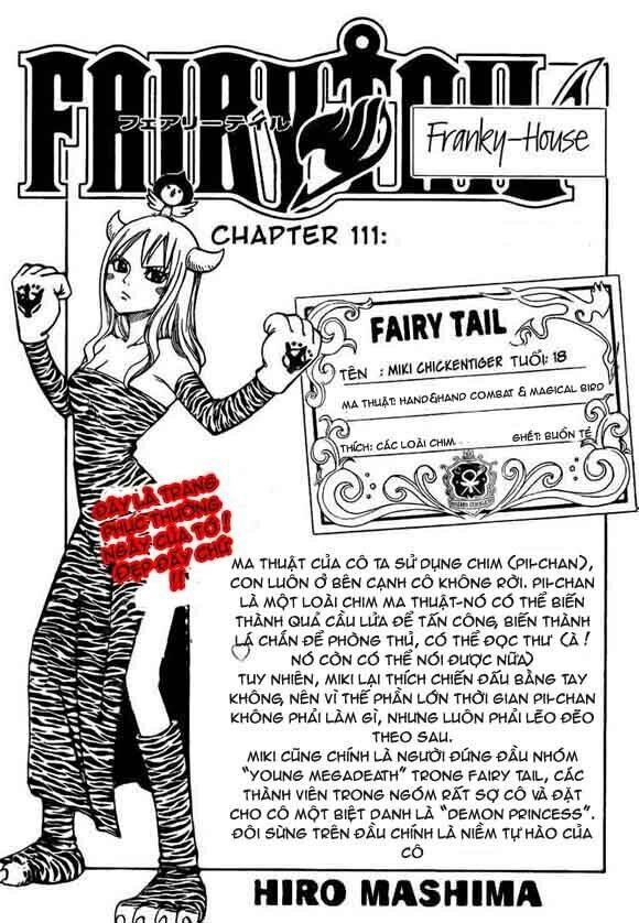 Fairy Tail Chapter 111 - 1