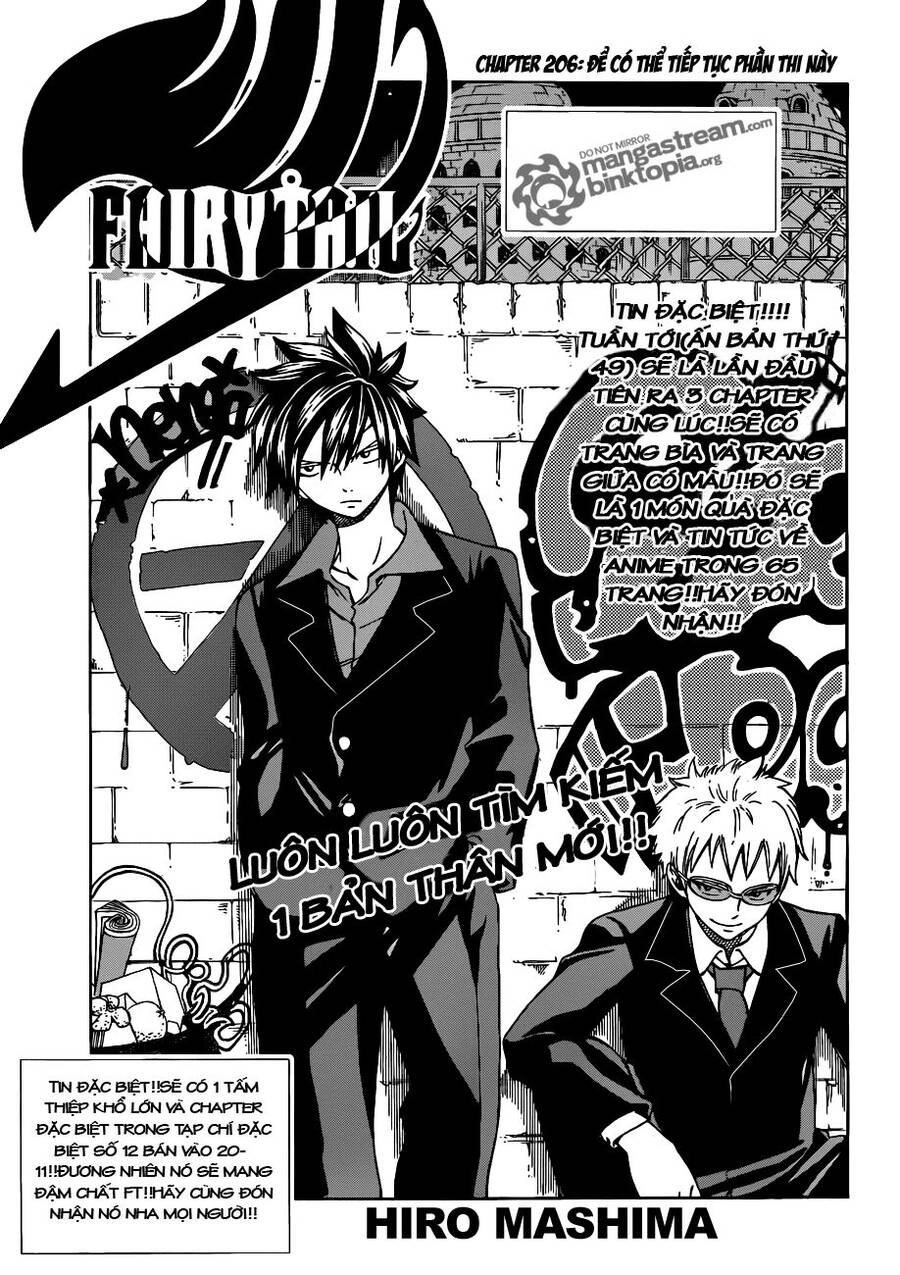 Fairy Tail Chapter 206 - 1