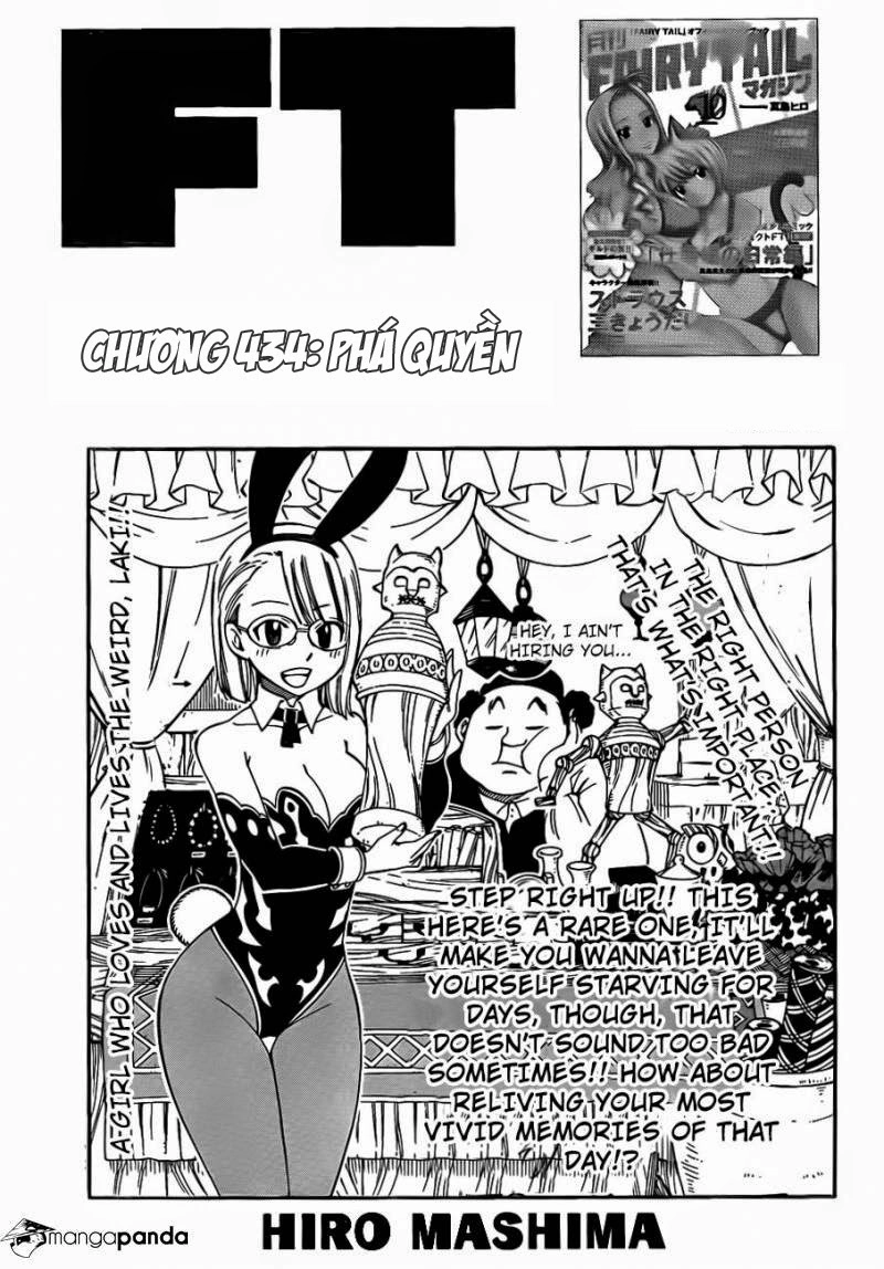 Fairy Tail Chapter 434 - 1
