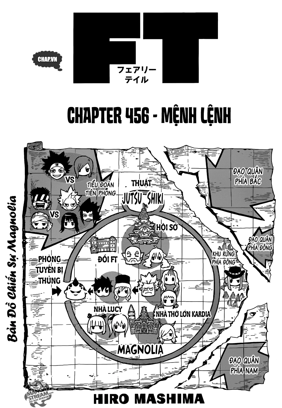 Fairy Tail Chapter 456 - 1
