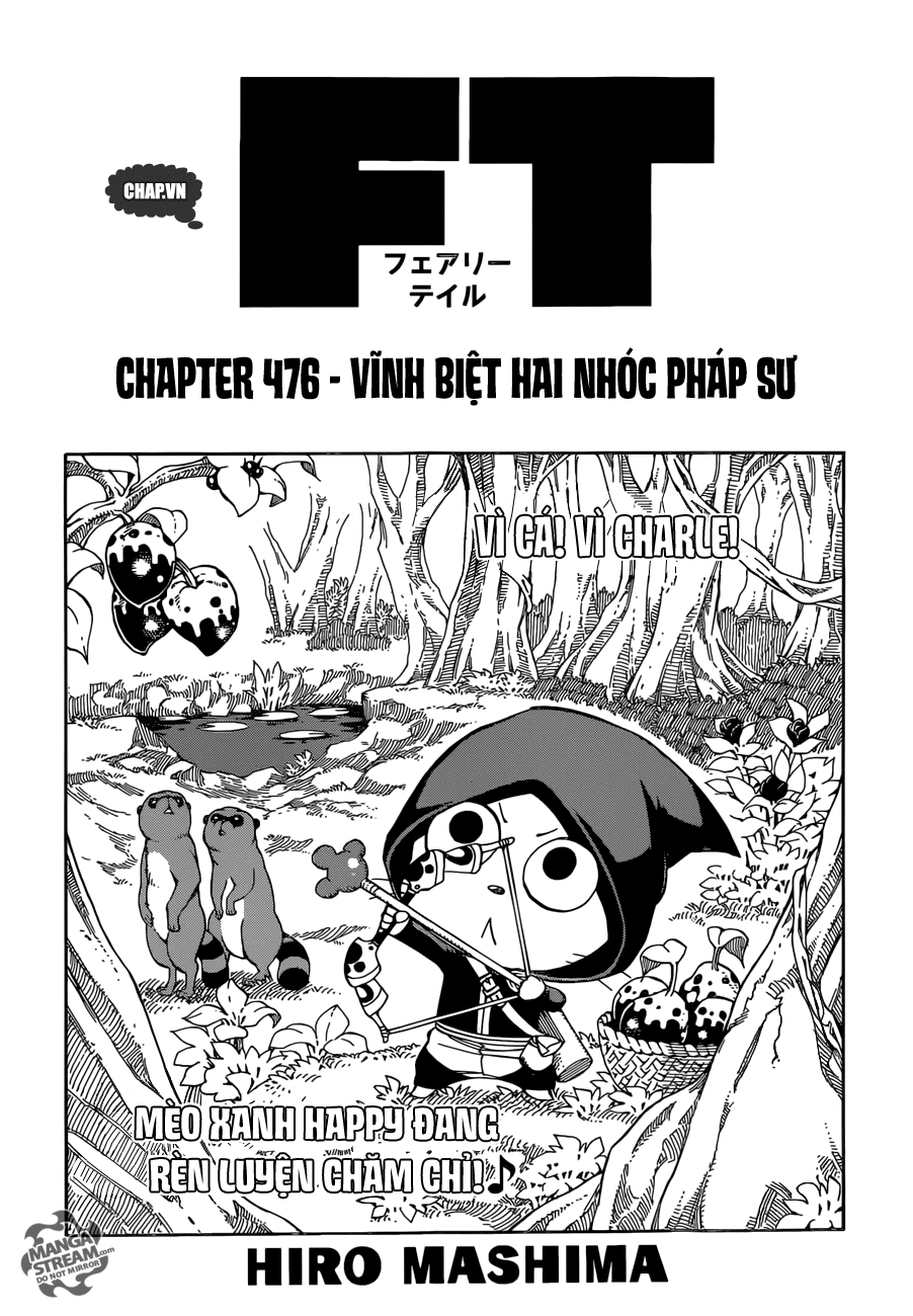 Fairy Tail Chapter 476 - 1
