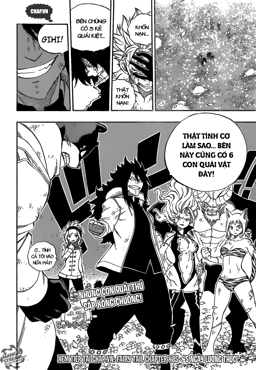 Fairy Tail Chapter 484 - 19