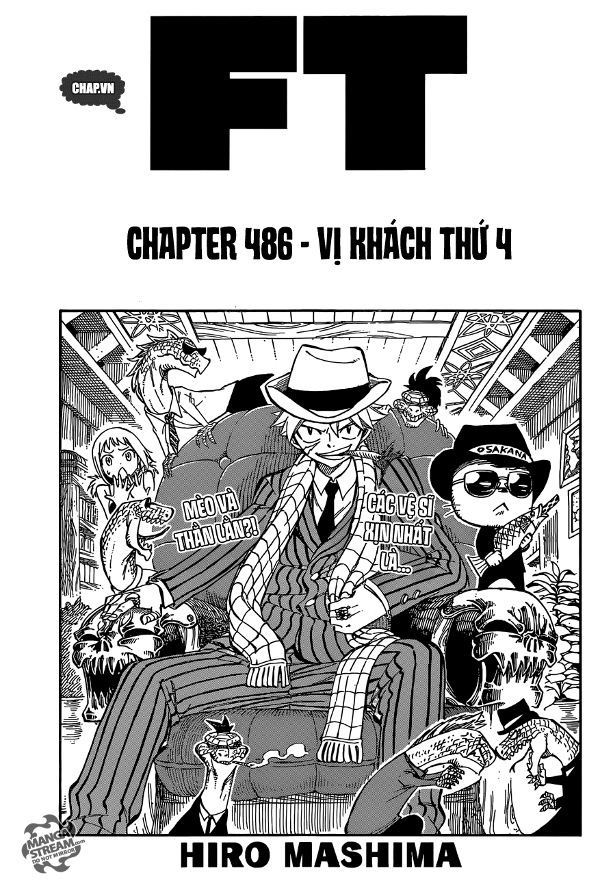 Fairy Tail Chapter 486 - 1