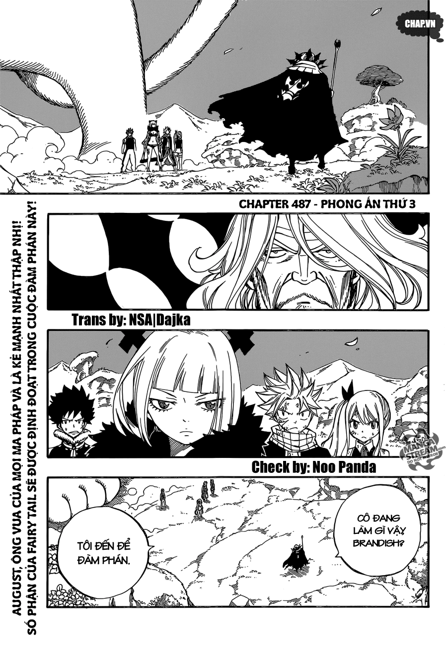 Fairy Tail Chapter 487 - 3