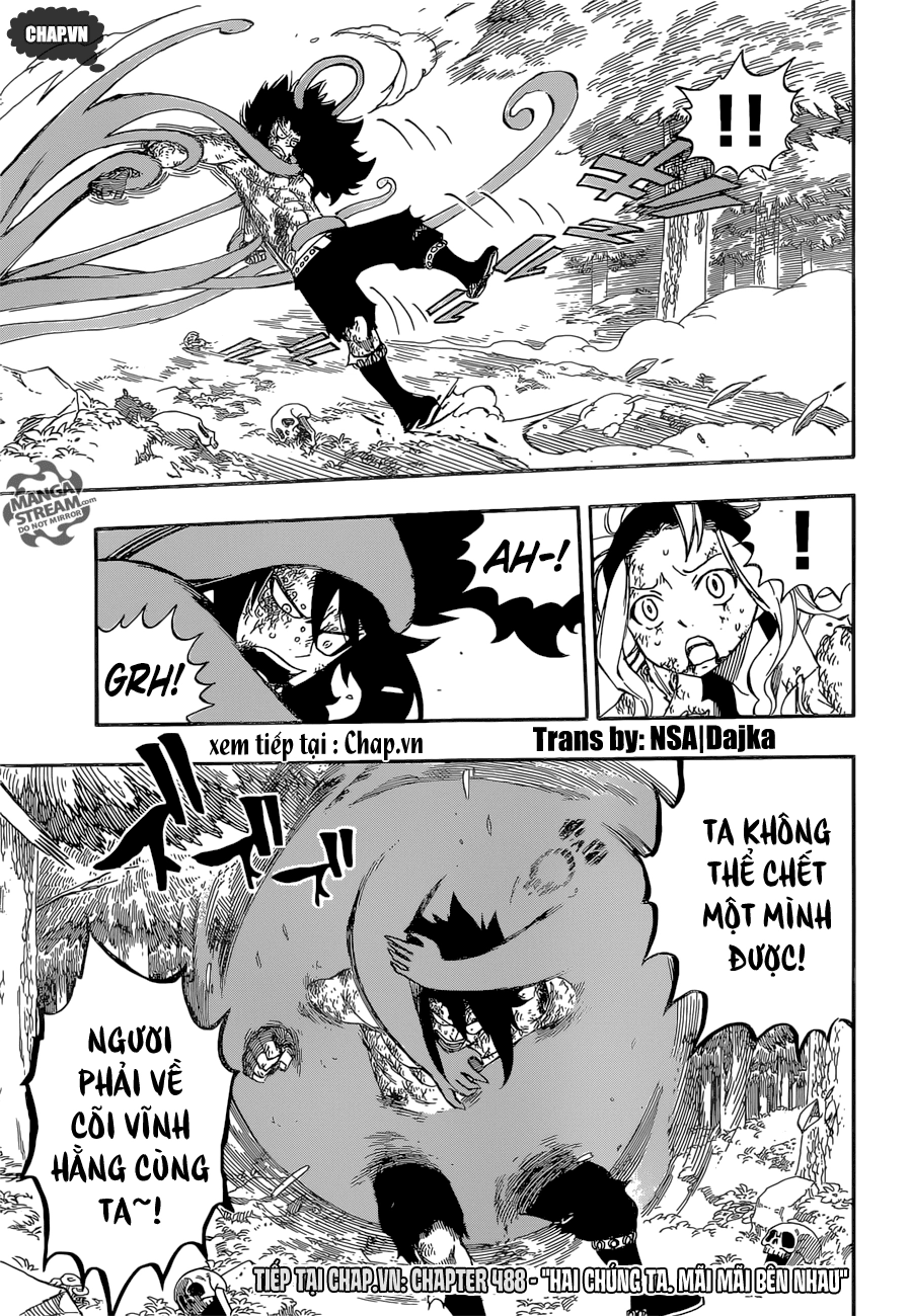 Fairy Tail Chapter 487 - 24