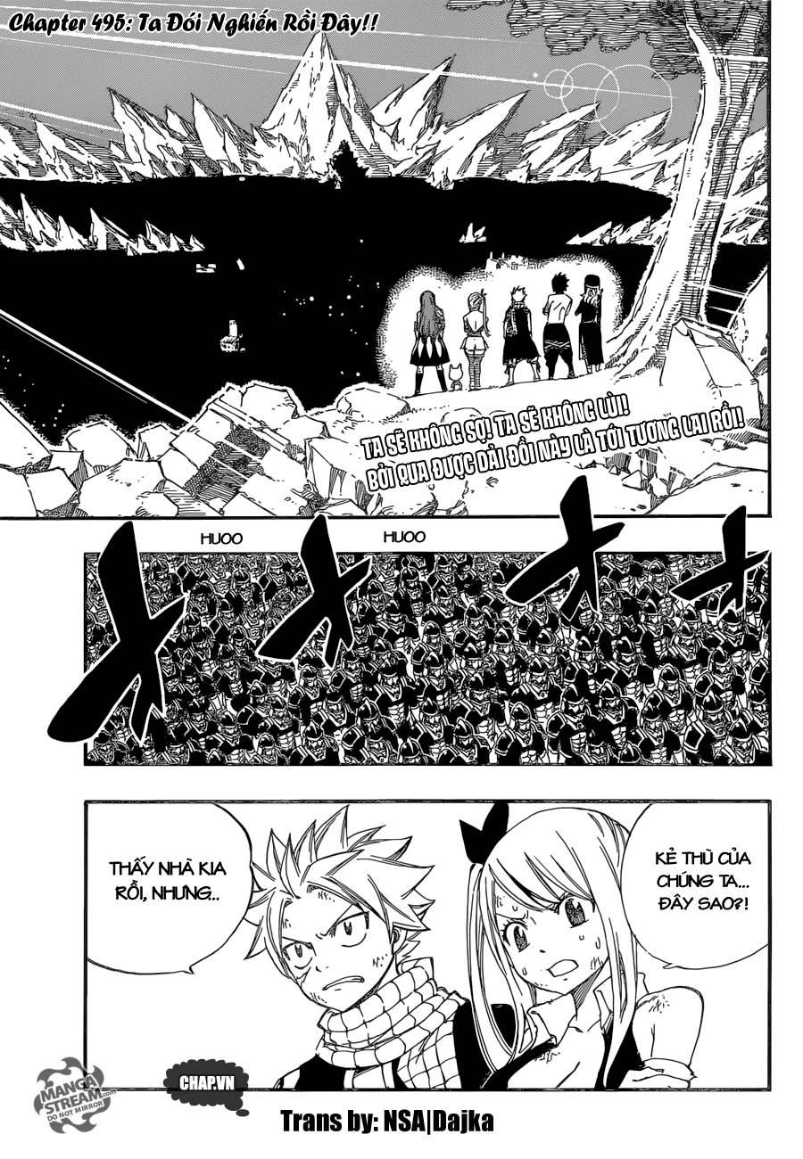 Fairy Tail Chapter 495 - 1