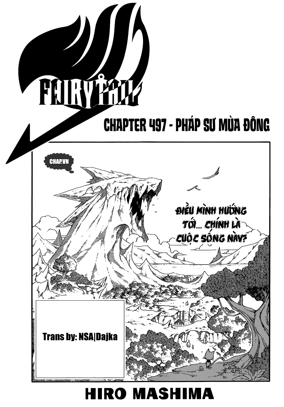 Fairy Tail Chapter 497 - 1