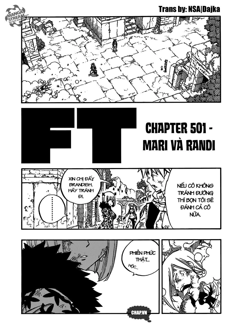 Fairy Tail Chapter 501 - 1