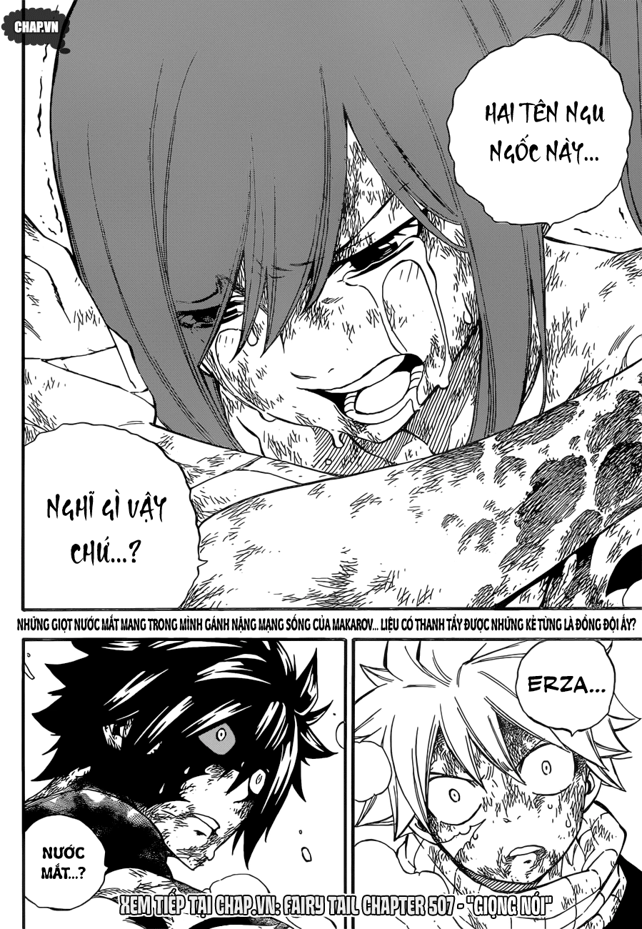 Fairy Tail Chapter 506 - 19