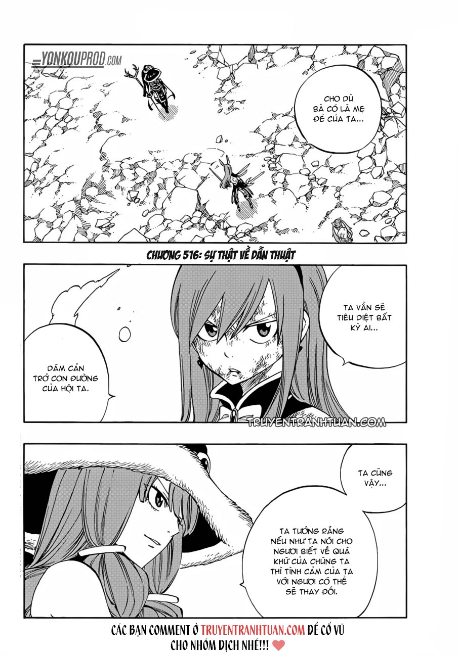 Fairy Tail Chapter 516 - 3