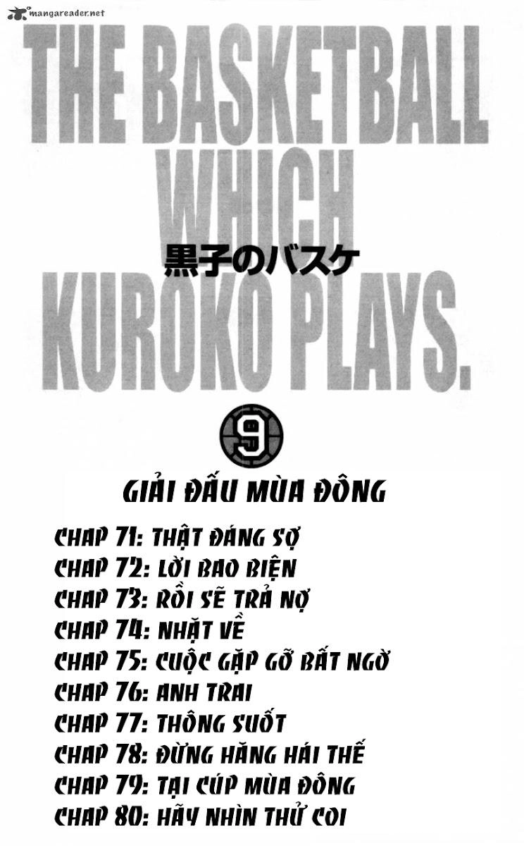 Kuroko No Basuke Chapter 71 - 7