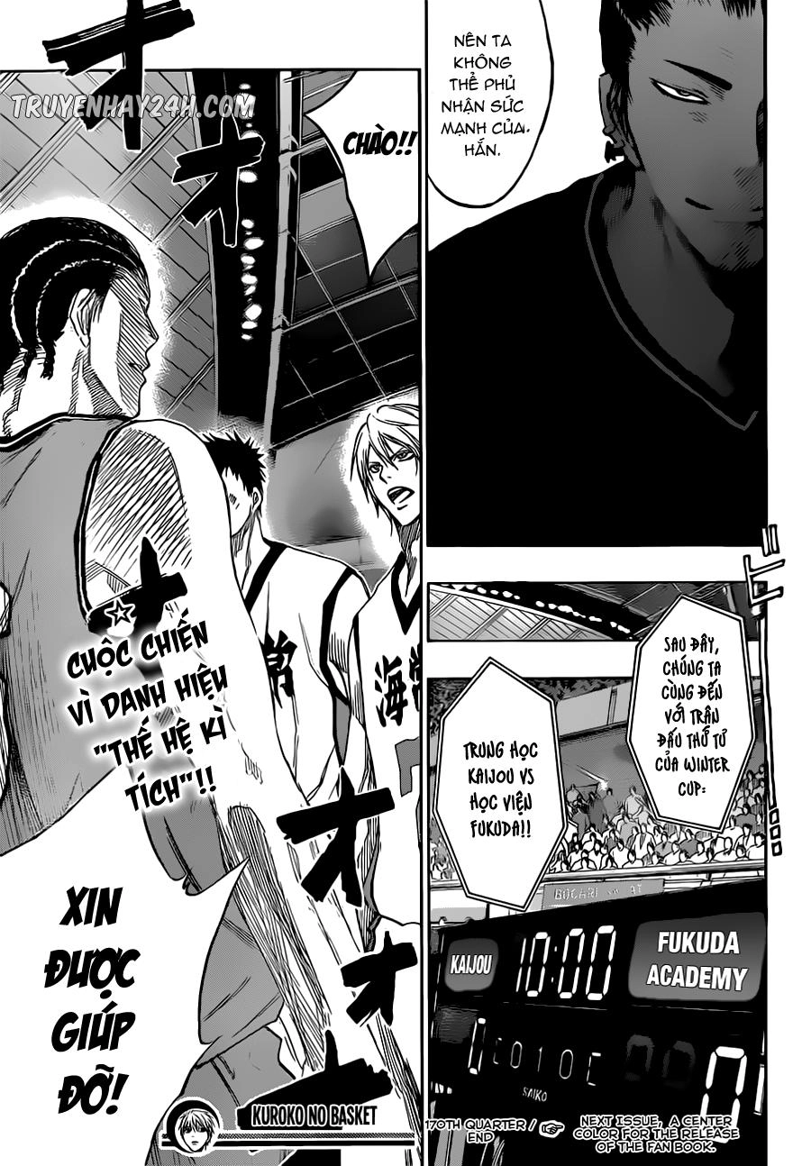 Kuroko No Basuke Chapter 170 - 20