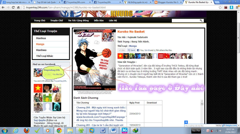 Kuroko No Basuke Chapter 204 - 1