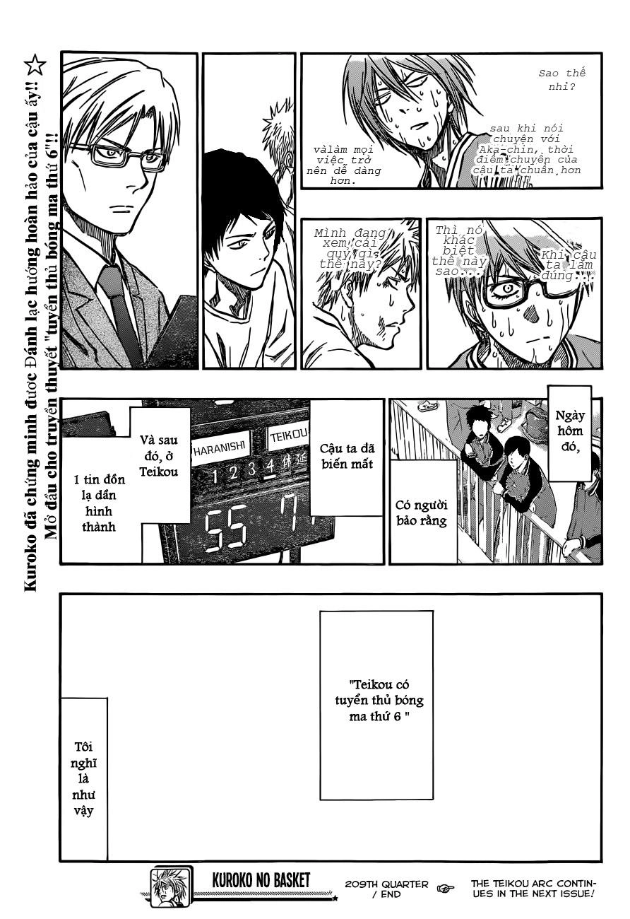Kuroko No Basuke Chapter 209 - 21