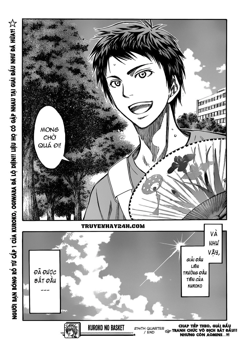 Kuroko No Basuke Chapter 214 - 21
