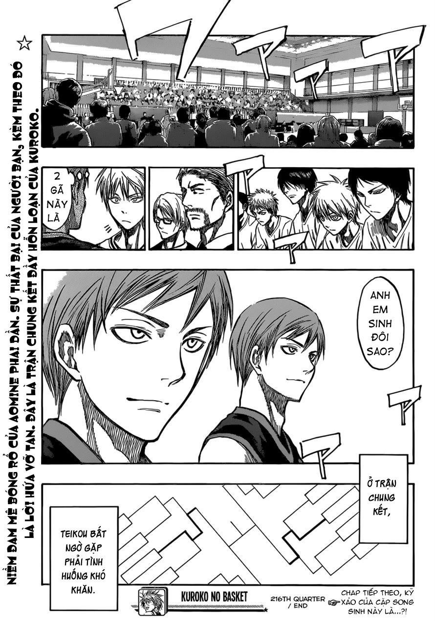 Kuroko No Basuke Chapter 216 - 21