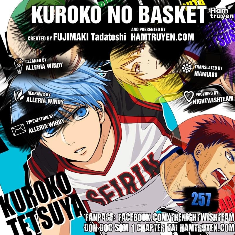 Kuroko No Basuke Chapter 257 - 1