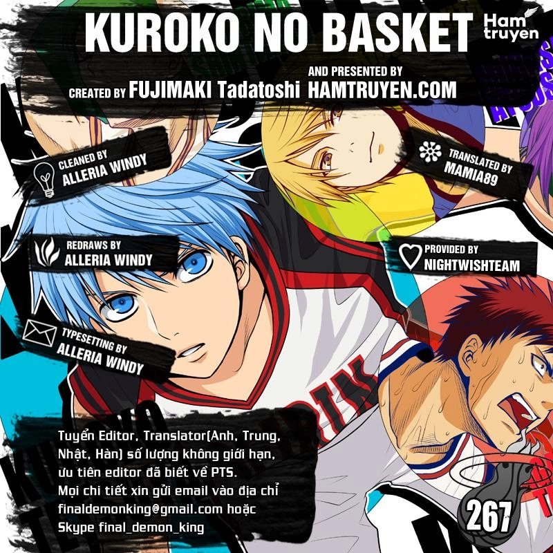 Kuroko No Basuke Chapter 267 - 1