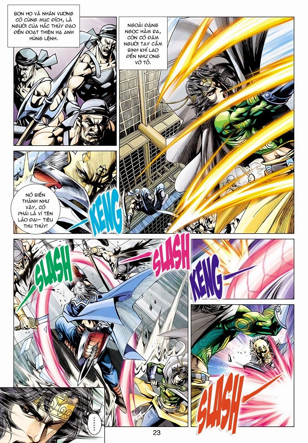 Thần Châu Kỳ Hiệp Chapter 21 - 23