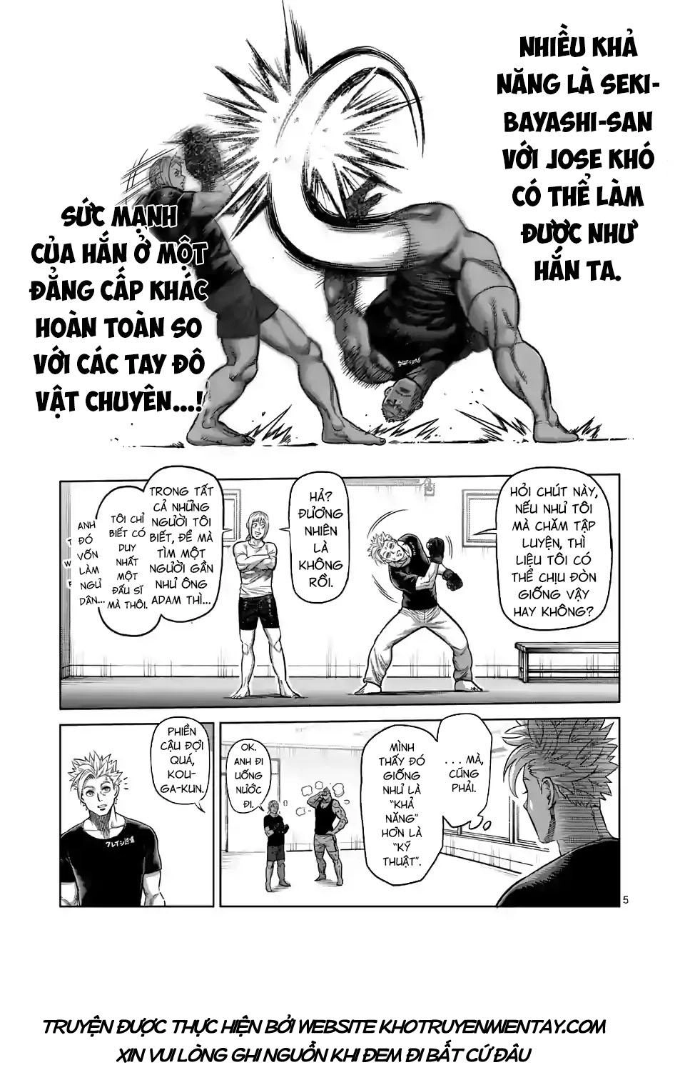 Kengan Ashura Phần 2 Chapter 19 - 5