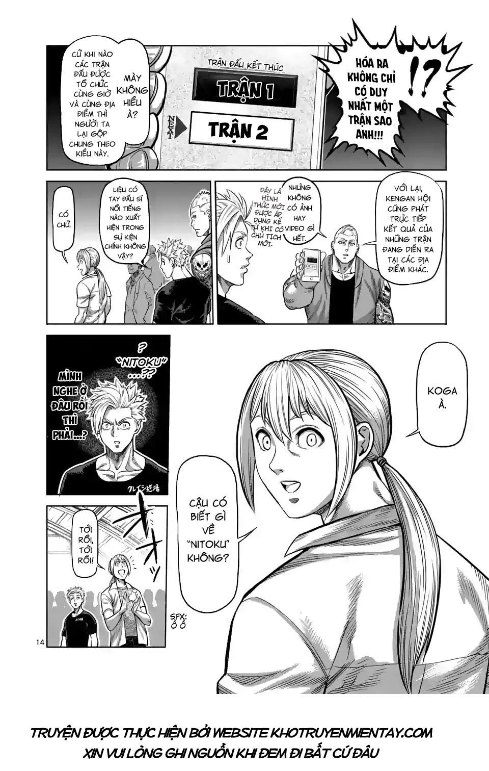 Kengan Ashura Phần 2 Chapter 20 - 14