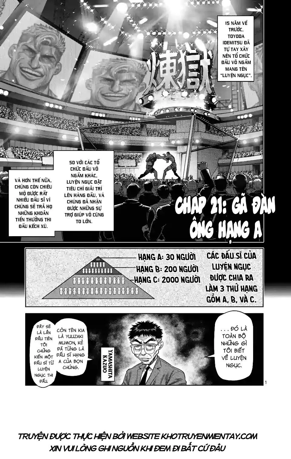 Kengan Ashura Phần 2 Chapter 21 - 1