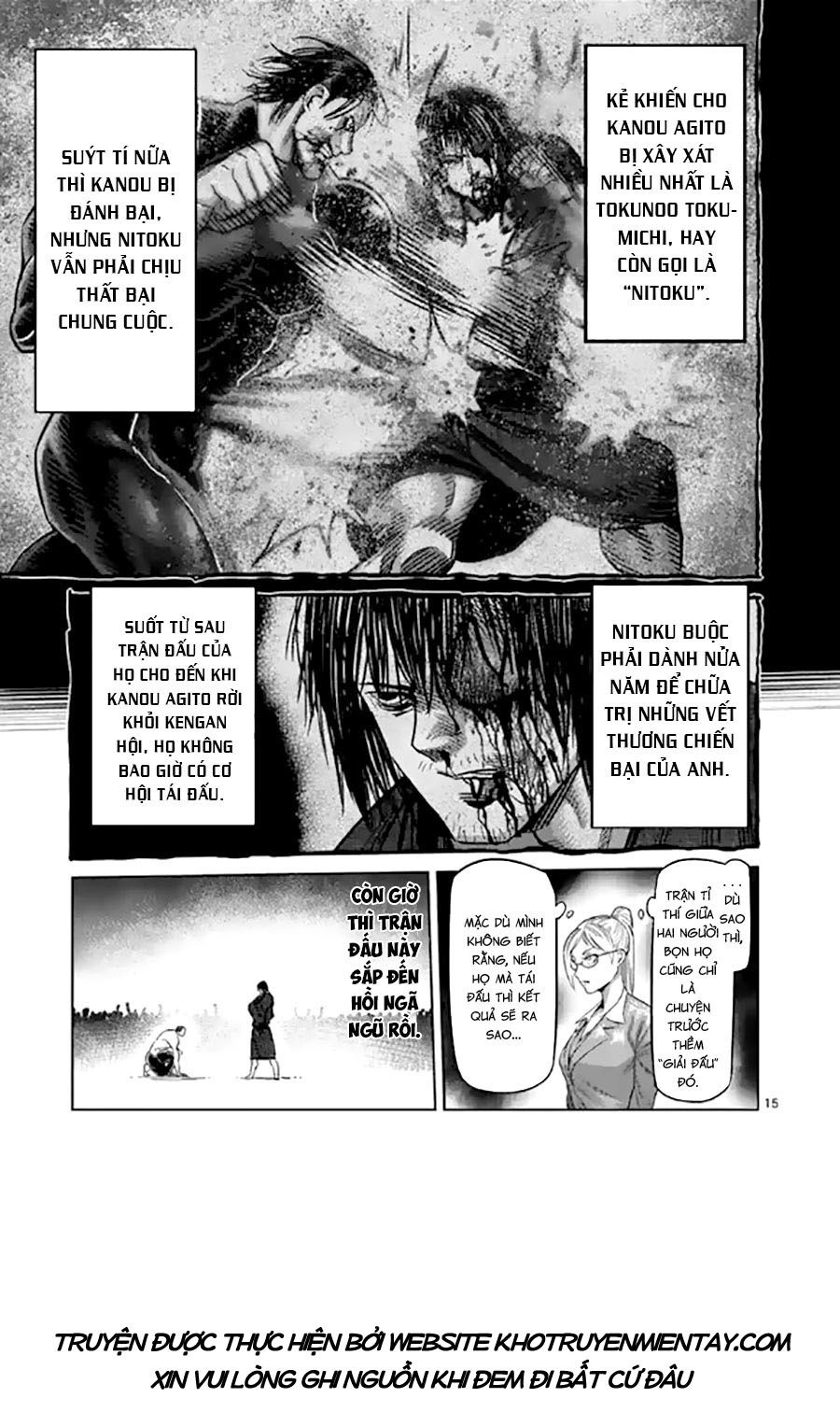 Kengan Ashura Phần 2 Chapter 22 - 15