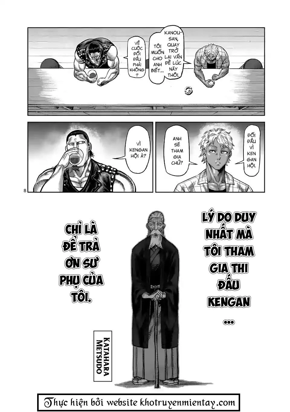 Kengan Ashura Phần 2 Chapter 26 - 8