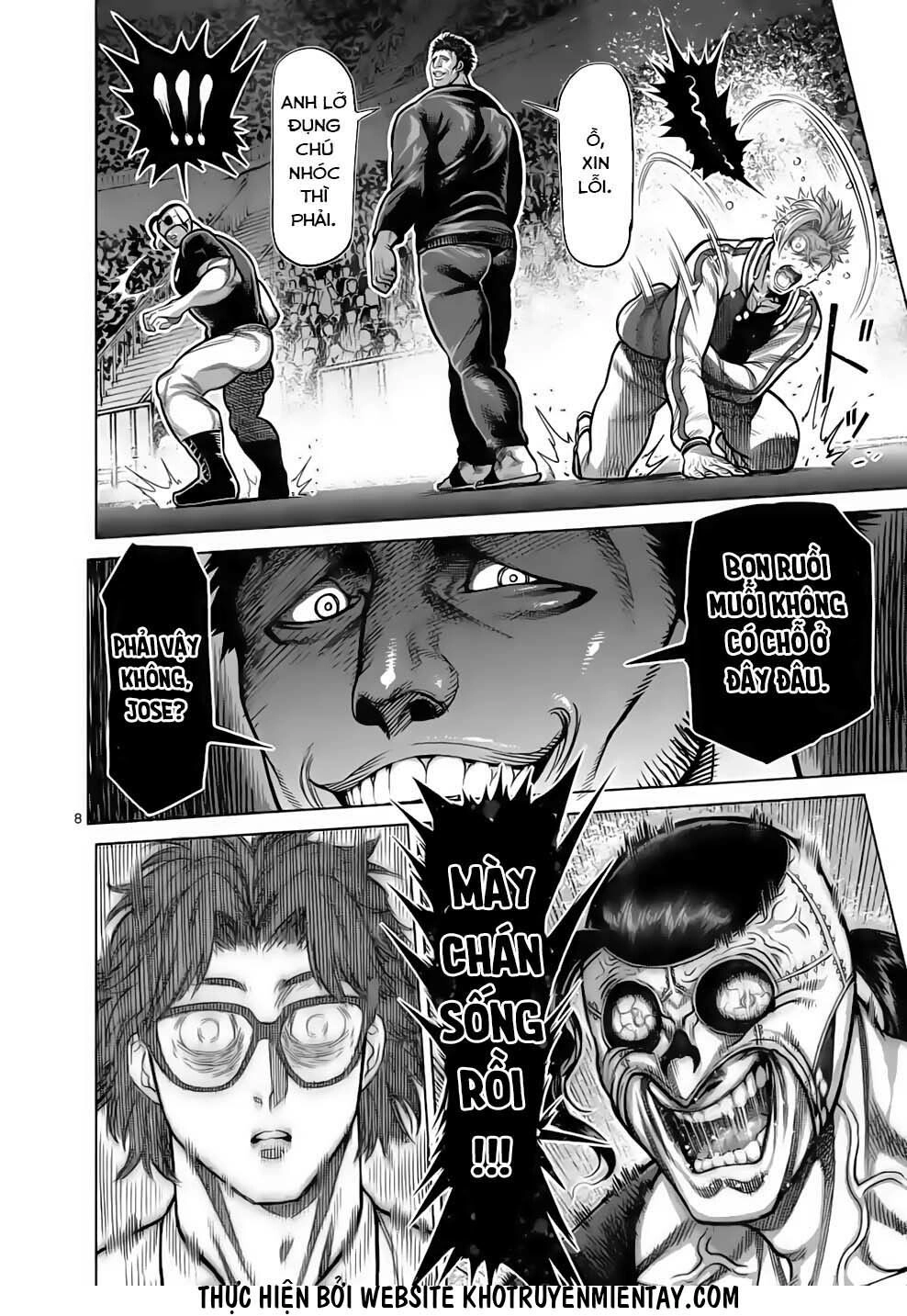 Kengan Ashura Phần 2 Chapter 32 - 8