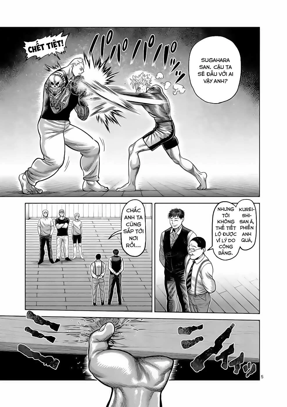 Kengan Ashura Phần 2 Chapter 35 - 5