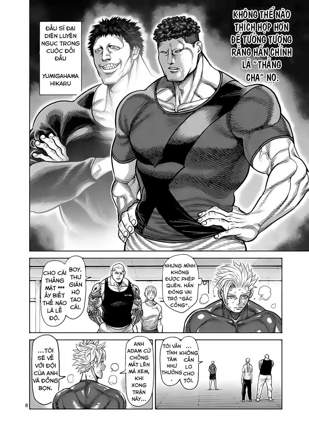 Kengan Ashura Phần 2 Chapter 35 - 8