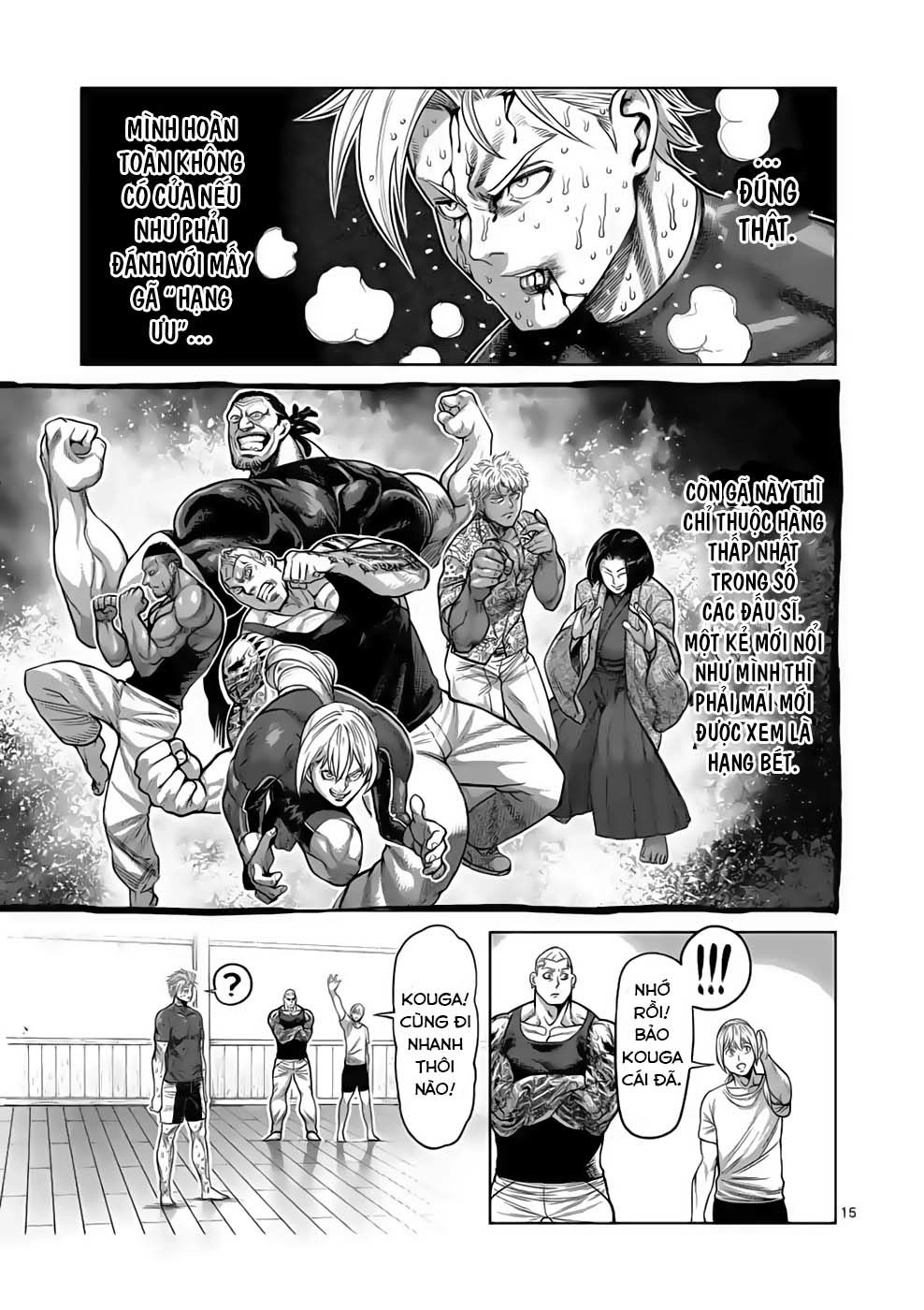 Kengan Ashura Phần 2 Chapter 36 - 15
