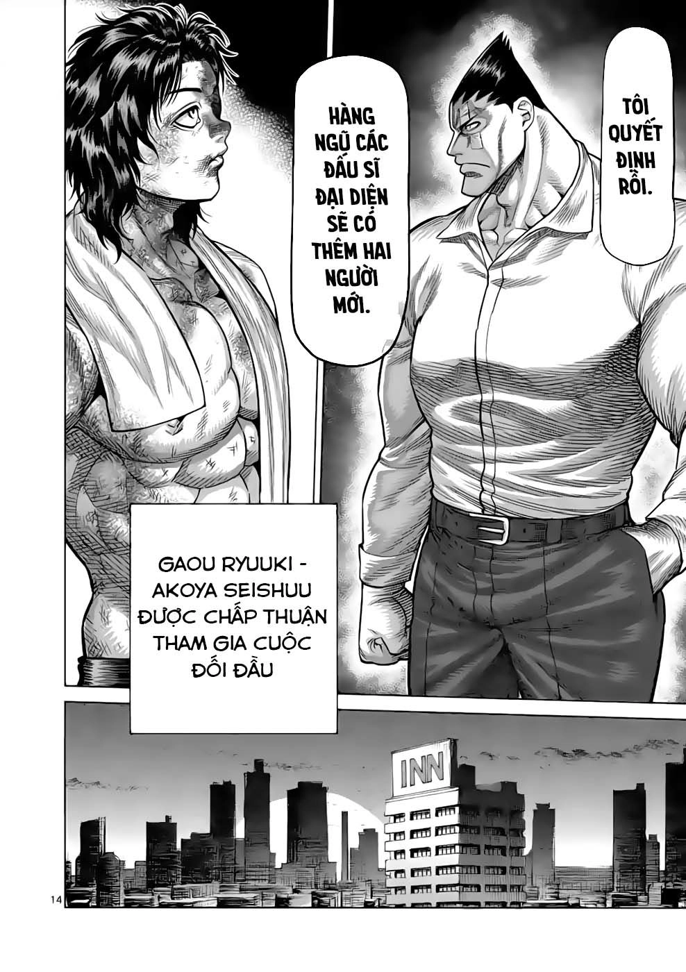 Kengan Ashura Phần 2 Chapter 40 - 14