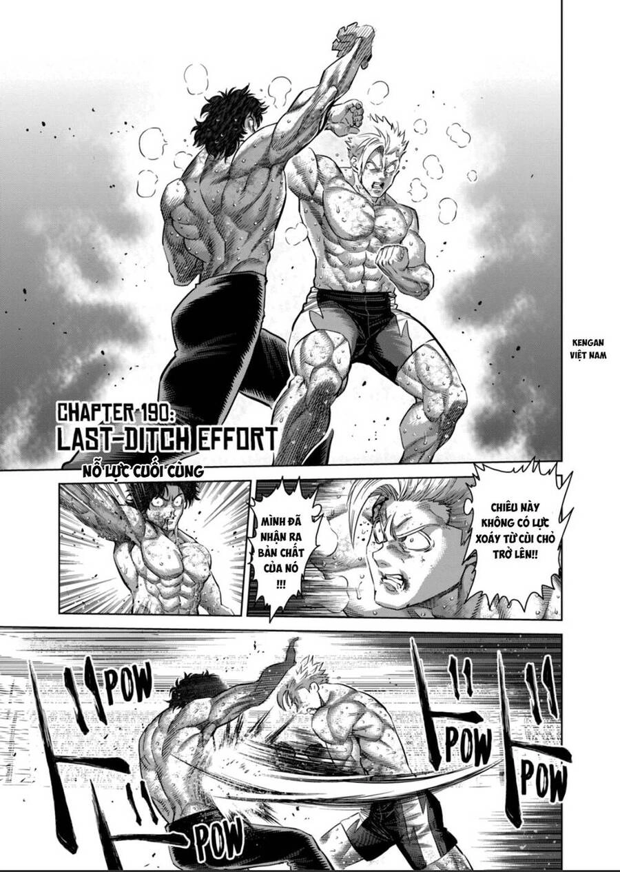 Kengan Ashura Phần 2 Chapter 190 - 1