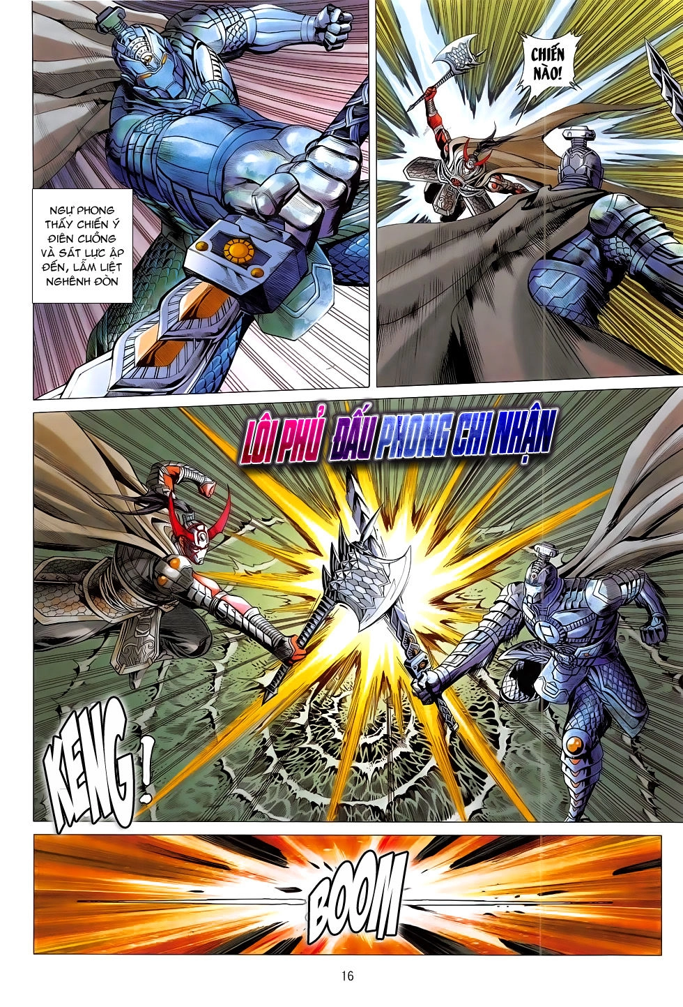 Chiến Phổ Chapter 13 - 16