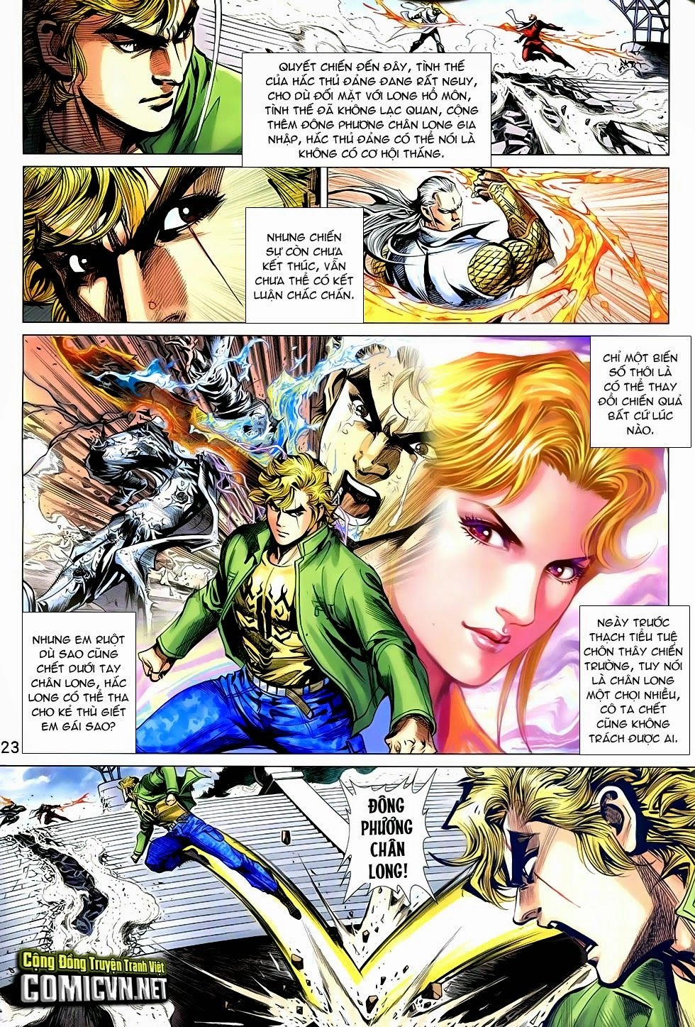 Đông Phương Chân Long Chapter 18 - 23