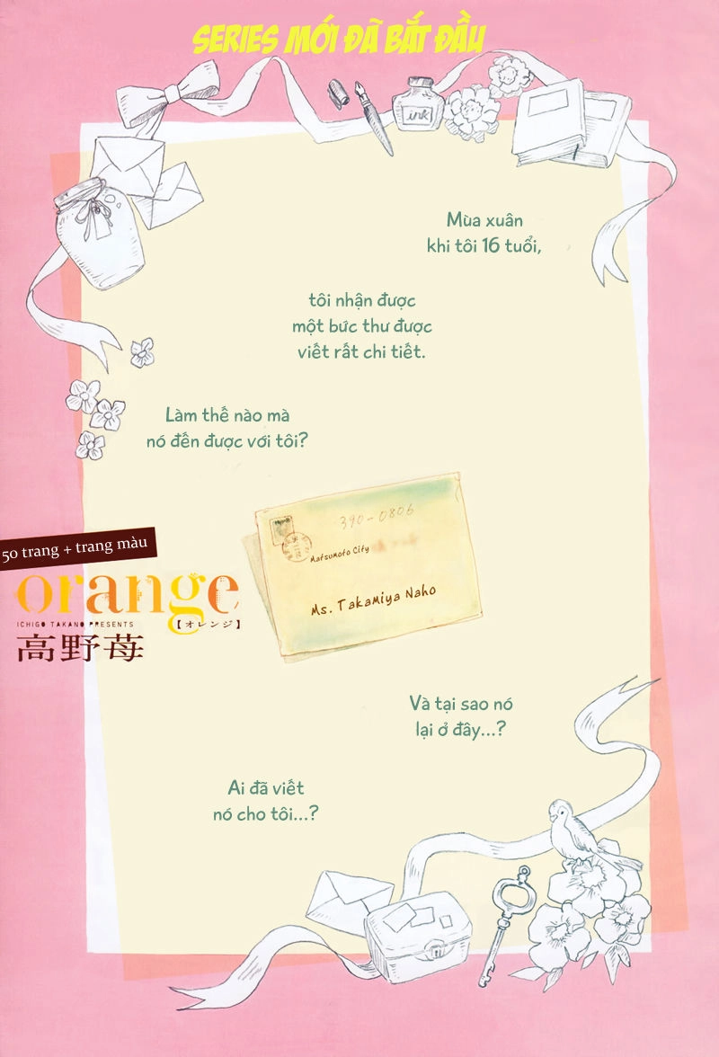 Orange Chapter 1 - 4