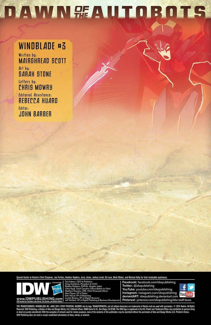 The Transformers: Windblade Chapter 1.3 - 2