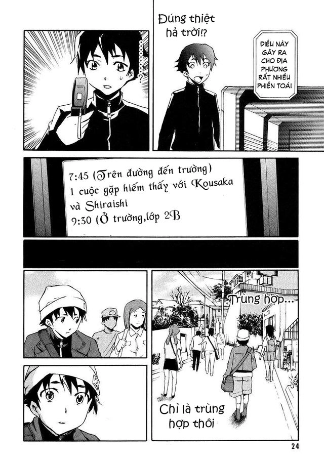 Nhật Ký Tương Lai Chapter 1 - 7