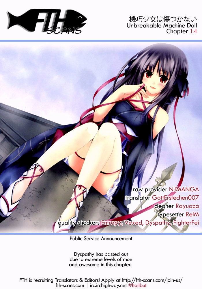 Kikou Shoujo Wa Kizutsukanai Chapter 14 - 1