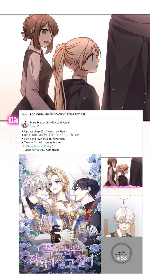 Bạo Chúa Muốn Có Cuộc Sống Tốt Đẹp Chapter 20.1 - 1