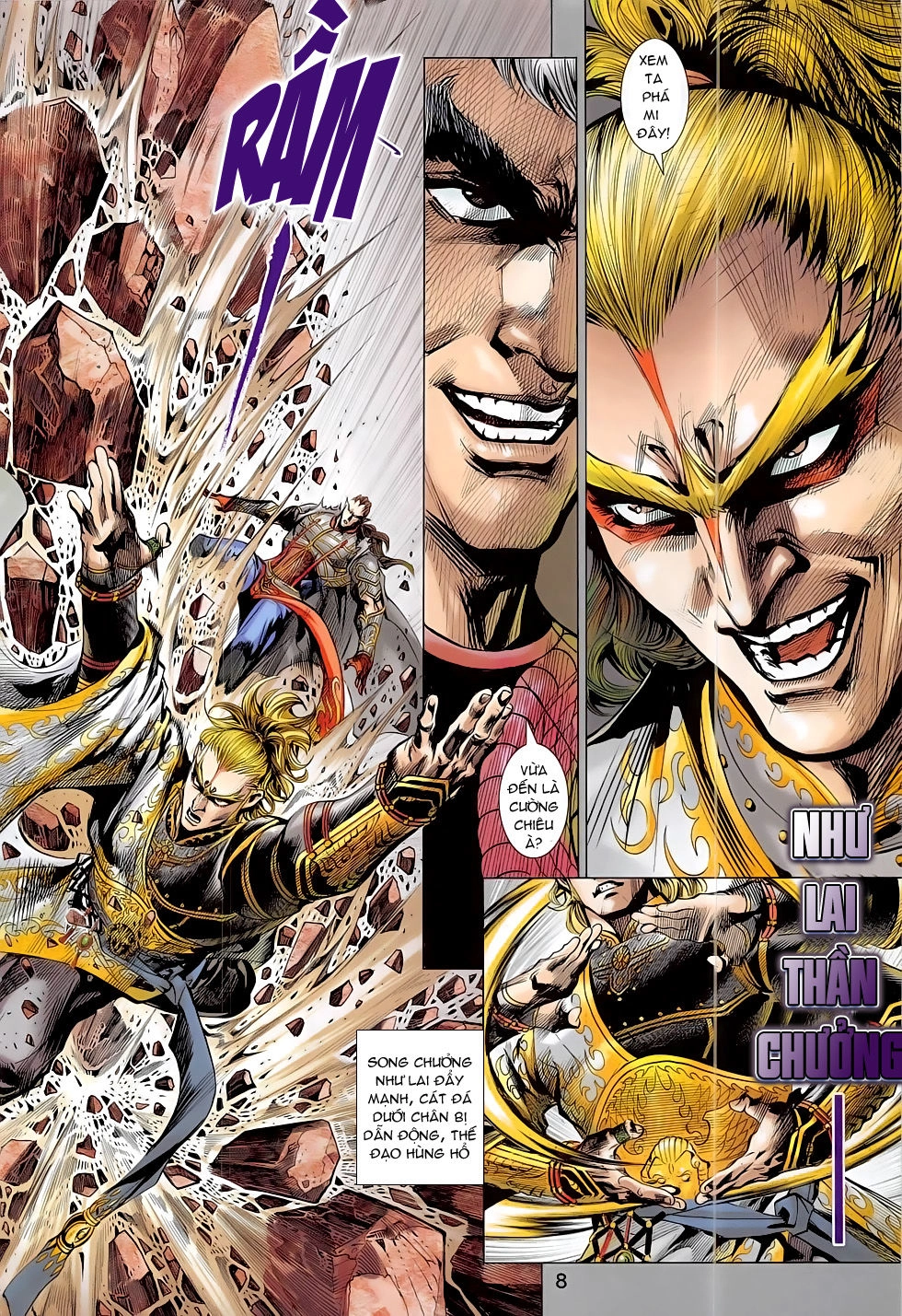 Thần Chưởng Chapter 5 - 8