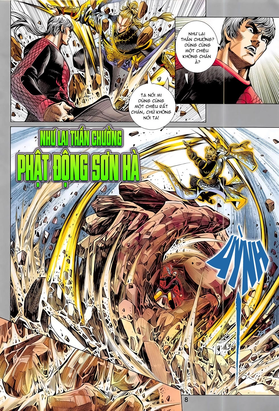 Thần Chưởng Chapter 6 - 8