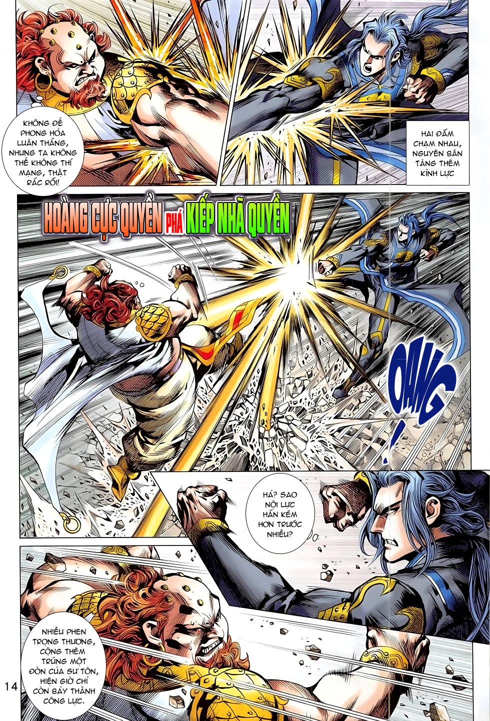 Thần Chưởng Chapter 12 - 14