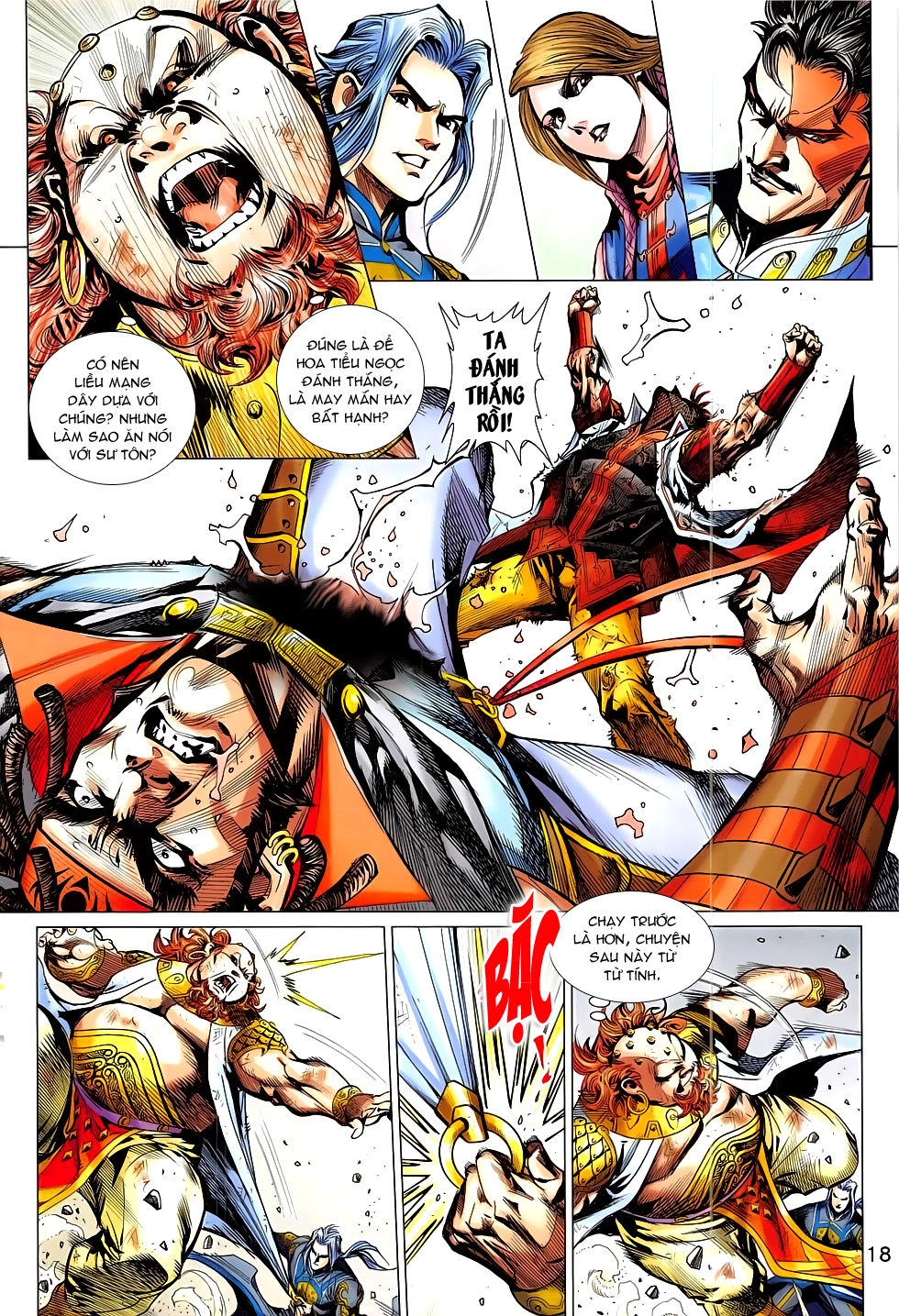 Thần Chưởng Chapter 13 - 18